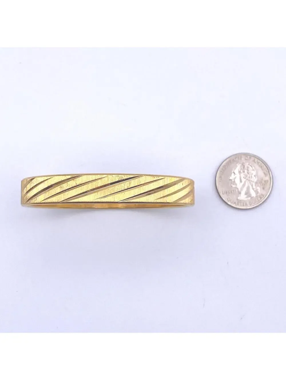 Vintage MONET Gold Tone 7 1/4